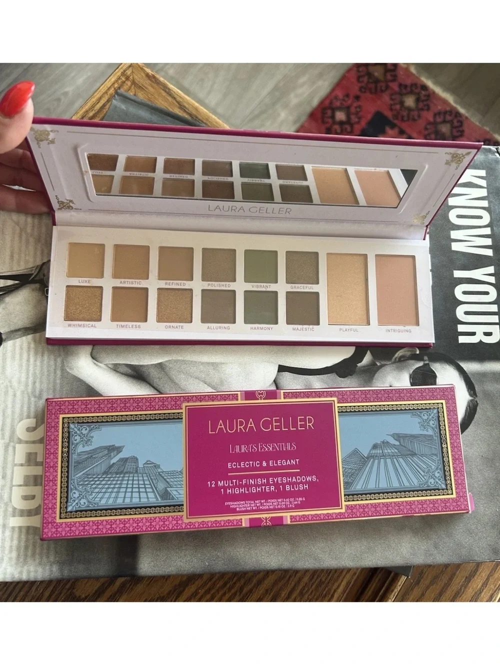 Laura Geller Laura’s Essentials Eclectic Elegant Eye Face Palette NEW BOX